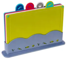 zestaw-4-deski-do-krojenia-plastikowe-na-stojaku-do-miesa-warzyw-ryb-deska