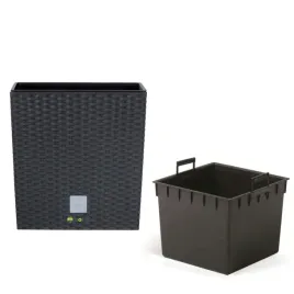 donica-kwadratowa-wklad-rattan-26x26x26cm-antracyt