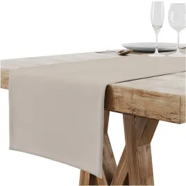 bieznik-obrus-na-stol-matowy-gladki-40x140-cm-obszyty-zakladka-2-cm-latte