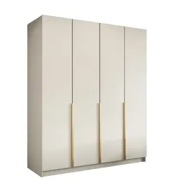 duza-szafa-4-drzwiowa-200-cm-liza-biala-zlote-uchwyty-polki-i-drazek