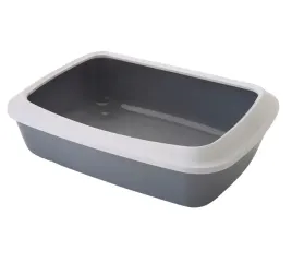 savic-iriz-klaszyczna-kuweta-otwarta-dla-kota-szara-42x31x12-z-ramka