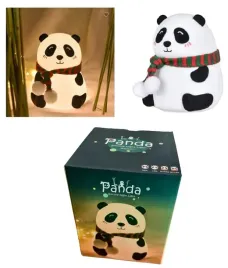 panda-piekna-ledowa-lampka-nocna-zmieniajaca-kolor