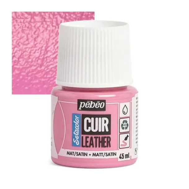 PEBEO Farba do skór SETACOLOR LEATHER 45ml CANDY PINK