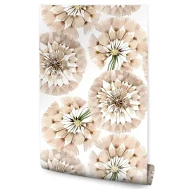 tapeta-scienna-do-salonu-jadalni-dmuchawce-polne-kwiaty-styl-vintage-natura