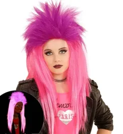 peruka-dziecieca-punk-dlugie-wlosy-neon-neonowa