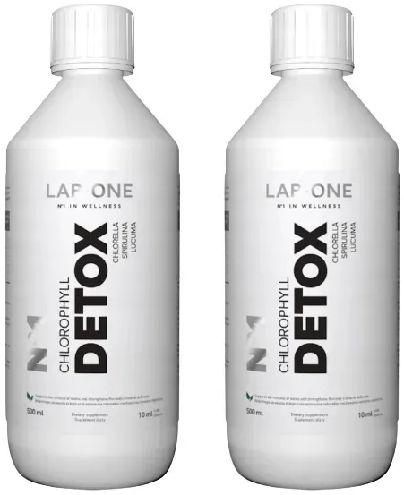 LAB ONE CHLOROPHYLL DETOX 500ml Detoks Oczyszczenie organizmu Witalność