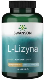 swanson-l-lizyna-500mg-100k-infekcje-wolna-postac