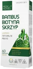 medica-herbs-bambus-biotyna-skrzyp-455-mg-60-kap