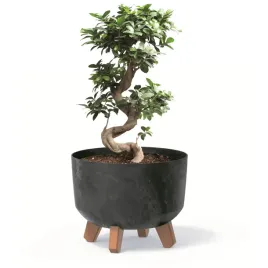 donica-okragla-24-cm-antracyt-misa-nozki-wklad