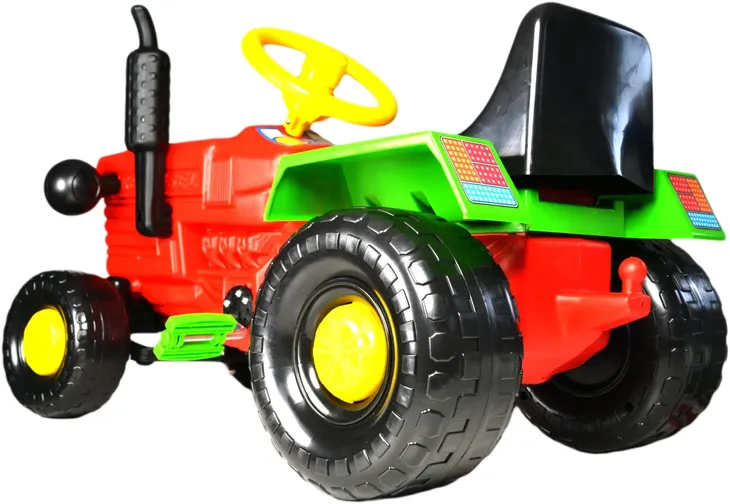 solidny-traktor-traktorek-na-pedaly-samochod-kask-kolor-zielony