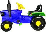 solidny-traktor-traktorek-na-pedaly-samochod-kask-stan-nowy-kolor-zielony