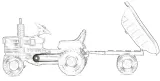 solidny-traktor-traktorek-na-pedaly-samochod-kask-stan-nowy-bohater-brak