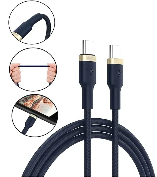 kabel-usb-c-typ-c-quick-charge-3-0-fast-1m-vayox-marka-vayox