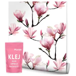 tapeta-w-rolce-do-salonu-sypialni-magnolie-kwiaty-rosliny-galazki-natura