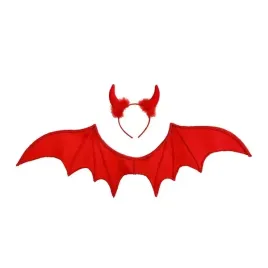 zestaw-diabla-diablicy-skrzydla-nietoperz-nietoperza-czerwony-halloween