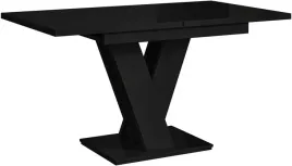 stol-rozkladany-120-160-czarny-polysk-gratis