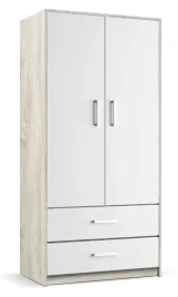 szafa-dwudrzwiowa-szuflady-90-cm-sonoma-bialy