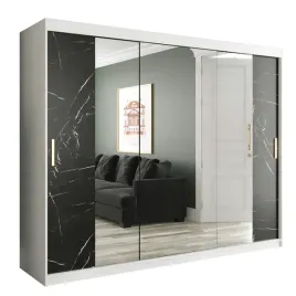 szafa-przesuwna-250-cm-marmur-glamour-bialy-czarny