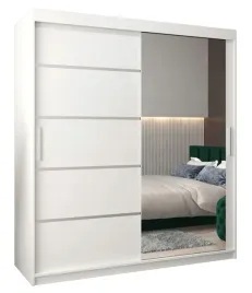 szafa-z-lustrem-i-nadstawka-180-cm-przedpokoj-biel