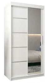 szafa-przesuwna-z-lustrem-100-cm-nadstawka-biala