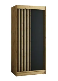 szafa-przesuwna-100-cm-z-lamelami-do-przedpokoju
