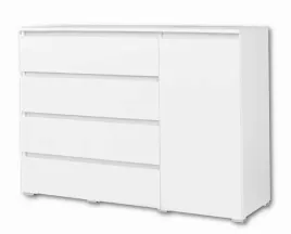 komoda-szafka-4-szuflady-bialy-138cm