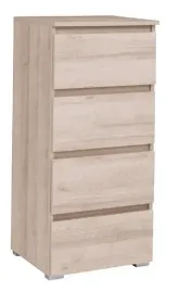 komoda-szafka-waska-4-szuflady-85-cm-dab-sonoma
