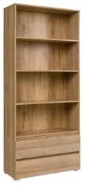regal-szeroki-z-szufladami-dab-riviera-92-cm