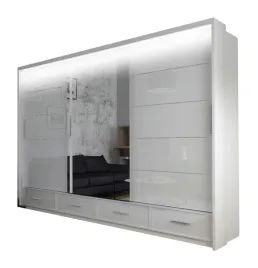 szafa-garderoba-w-polysku-253cm-szuflady-salon