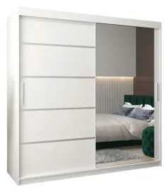 szafa-z-nadstawka-200-cm-przesuwna-lustro-biala