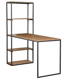 biurko-z-regalem-150-cm-industrialne-loft-narozne-arni