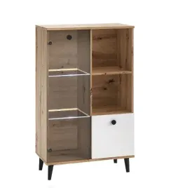 witryna-szklana-z-polkami-80-cm-na-ksiazki-led