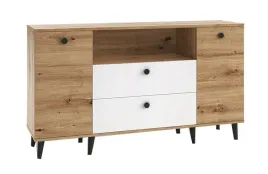 komoda-szeroka-dwie-polki-dwie-szuflady-160-cm