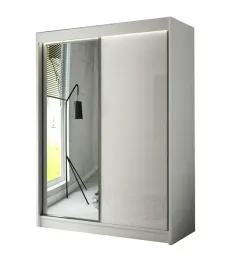 szafa-przesuwna-150cm-biala-szklo-lacobel-lustro-elis