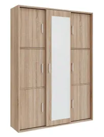 szafa-przesuwna-sonoma-150-cm-garderoba-z-lustrem