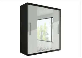 szafa-przesuwna-lustro-204-218-cm-czarno-biala
