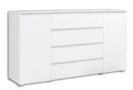 komoda-do-salonu-184cm-4-szuflady-bialy-mat-nowosc