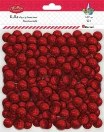 kulki-styropianowe-brokatowe-czerwone-20g-titanum