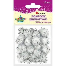 pompony-brokatowe-18mm-15-szt-titanum-bialy