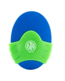 gumka-owalna-z-uchwytem-astra-zielono-niebieska