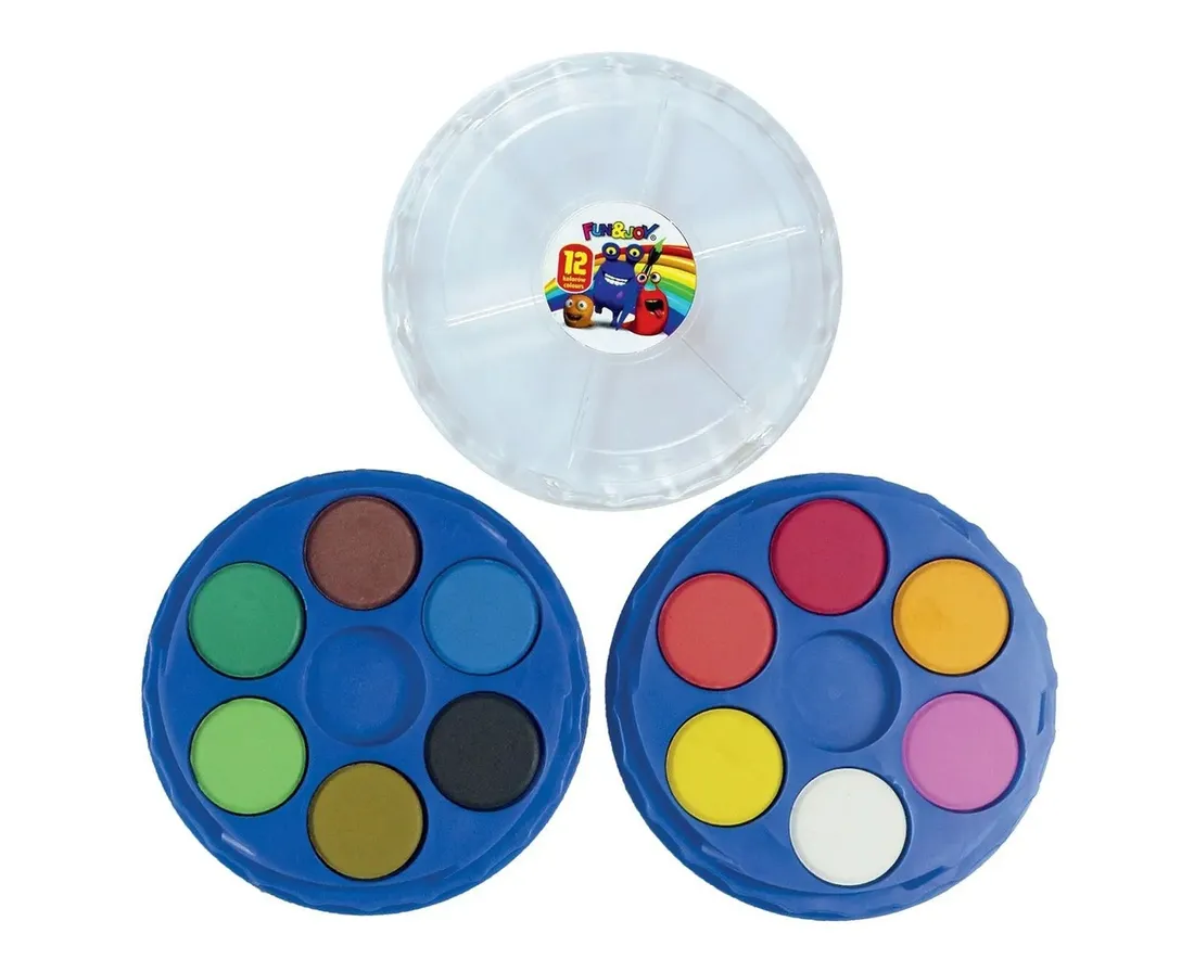 farby-akwarelowe-12-kolorow-21mm-funandjoy