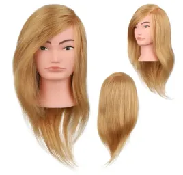 glowka-glowa-treningowa-fryzjerska-naturalny-wlos-ludzki-blond-100percent-50cm
