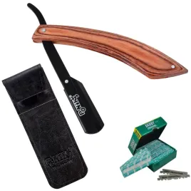 drewniana-brzytwa-do-golenia-na-zyletki-fryzjerska-100-zyletek-derby-etui