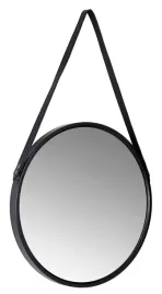 lustro-okragle-wiszace-scienne-nowoczesne-na-pasku-sciane-loft-czarne-60-cm