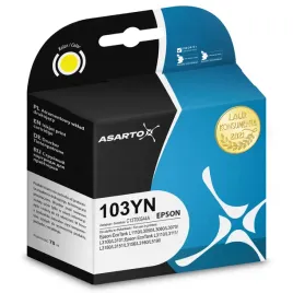 tusz-asarto-do-epson-103yn-c13t00s44a-yellow