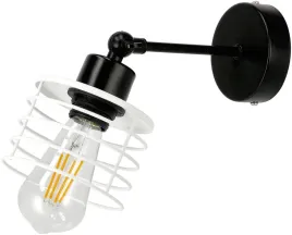 lampa-sufitowa-kinkiet-led-sprezyna-biala-e27