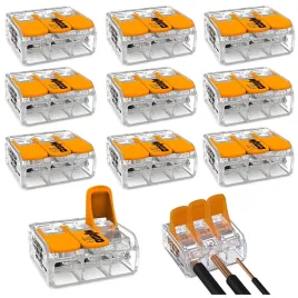 10x-wago-szybkozlaczka-zlaczka-3x02-4mm2-zestaw