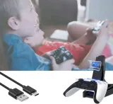 stacja-dokujaca-ladowarka-do-padow-ps5-2x-usb-typc-waga-z-opakowaniem-0-23-kg-stan-nowy