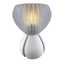 saku-designerska-lampa-stolowa-led-e27-biala-polprzezroczysty-klosz