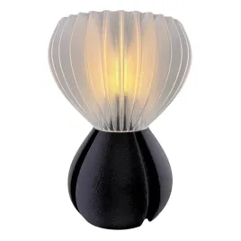saku-designerska-lampa-stolowa-led-e27-czarna-polprzezroczysty-klosz